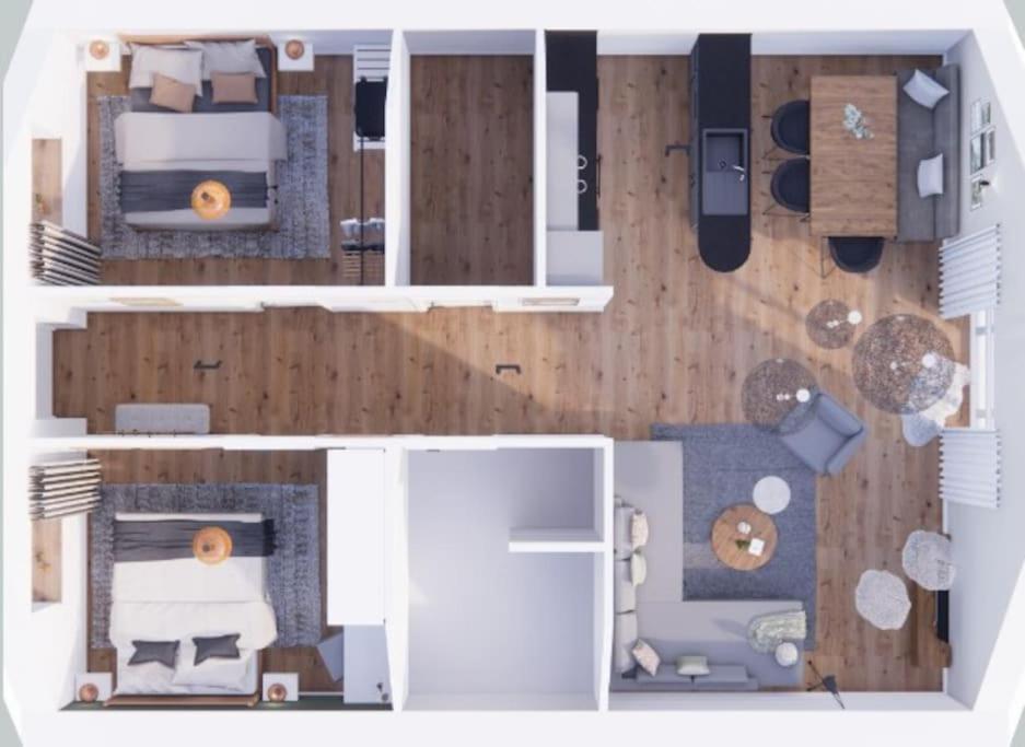 Der Schuppen Apartman Mildstedt Kültér fotó